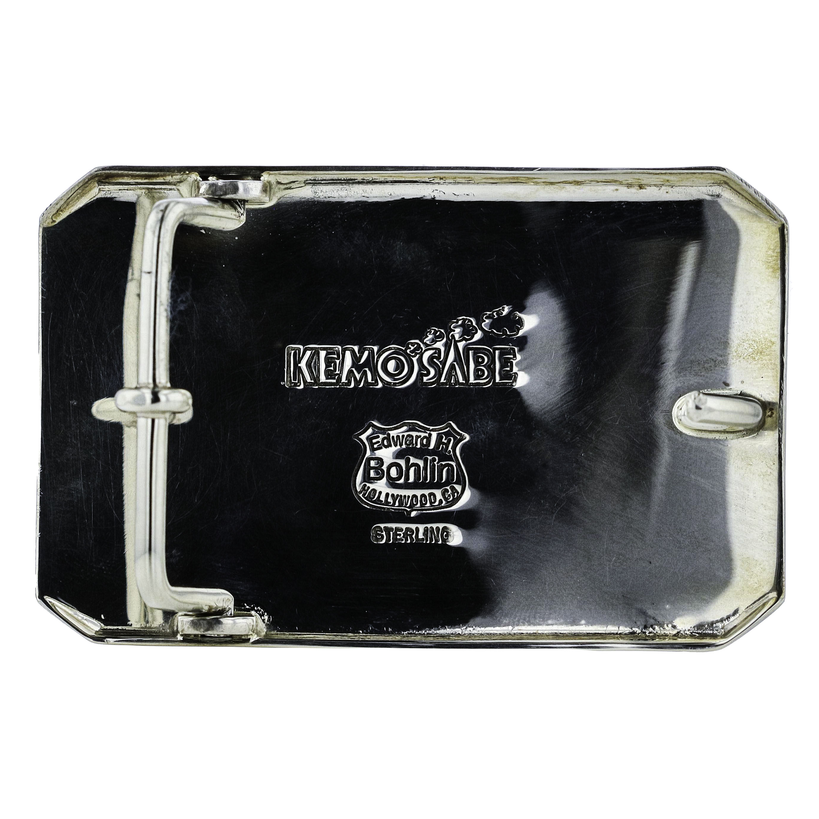 ENGRAVED SCROLLS TROPHY BUCKLE