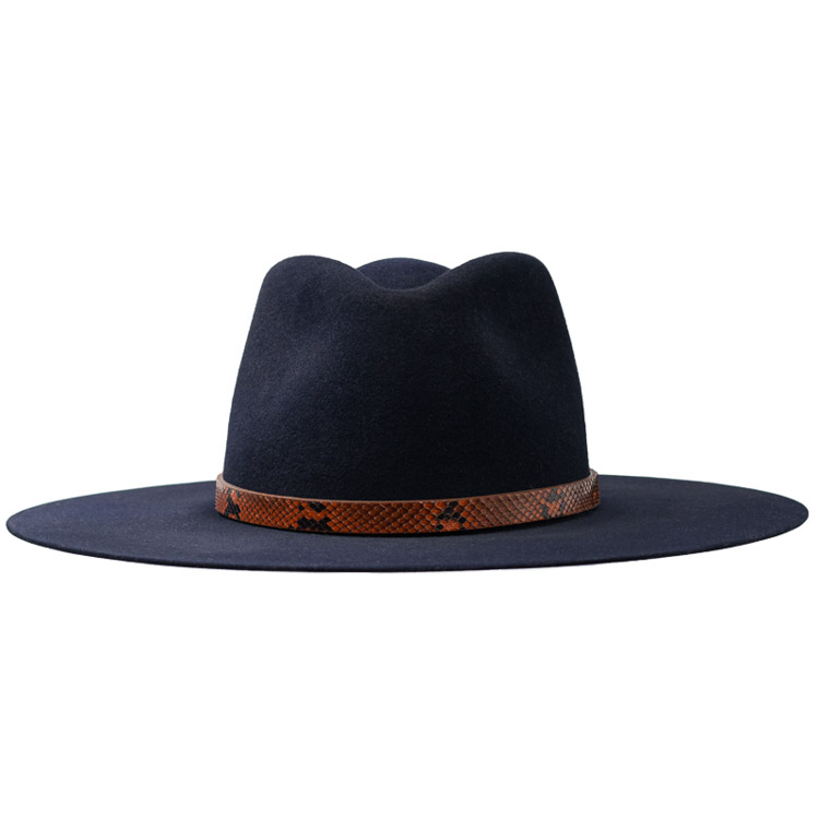 NAVY BEAVER BLEND HAT