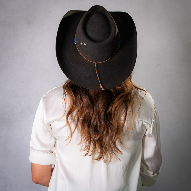 CHARCOAL BEAVER BLEND HAT