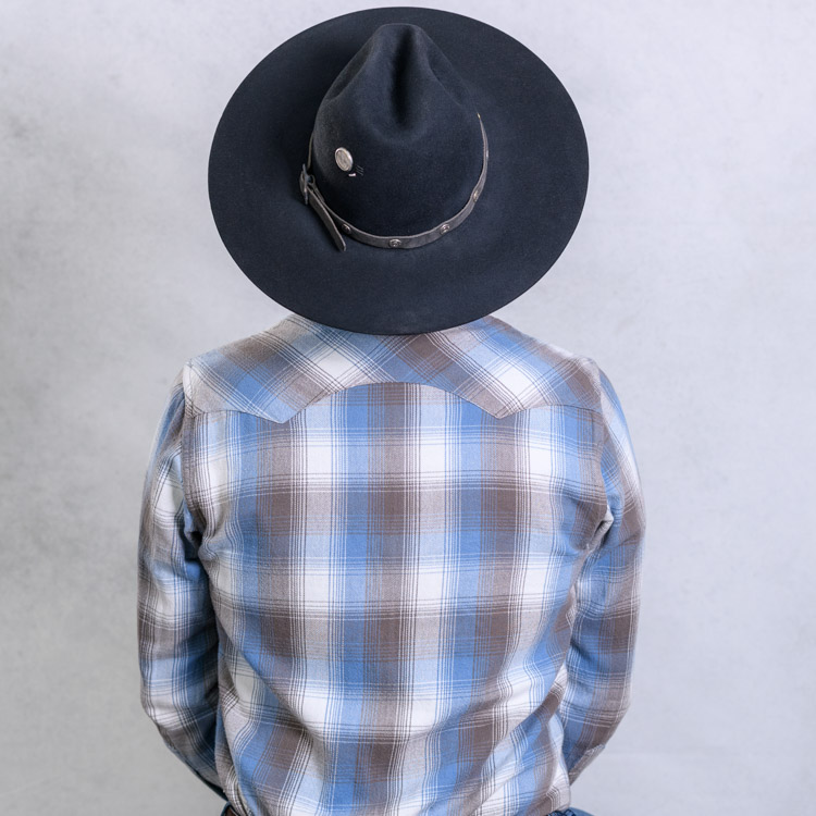 BLACK BEAVER HAT