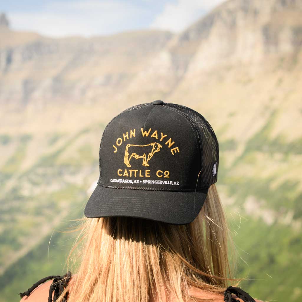 JOHN WAYNE CATTLE CO. TRUCKER HAT