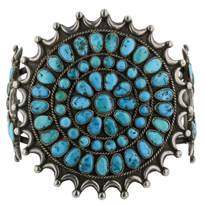 NAVAJO BOX BOW SQUASH BLOSSOM