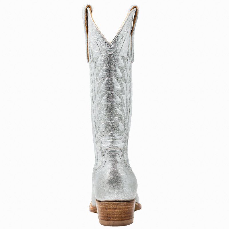 SILVER COWGIRL BOOTS