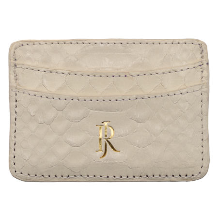 DOVE PYTHON CARD WALLET