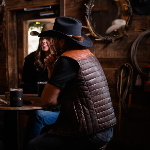 Ecru Boucle Wool Zip Fleece Vest – Drakes US