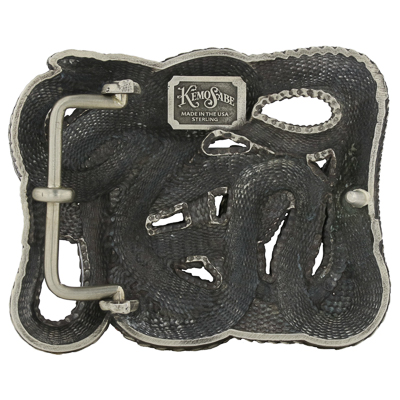 【2plan】23FW★ [MADE] 024 Double snake chain buckle NC DUAL SNAKES TROPHY BUCKLE