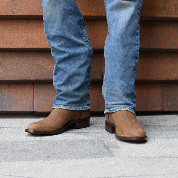 KEMO SABE GRIT ROPER TAN SUEDE ELEPHANT