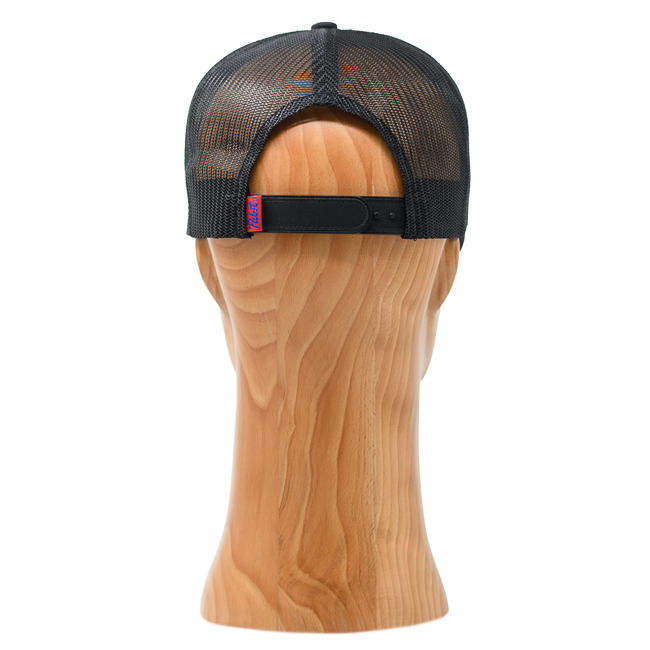 BLACK PBR TRUCKER HAT