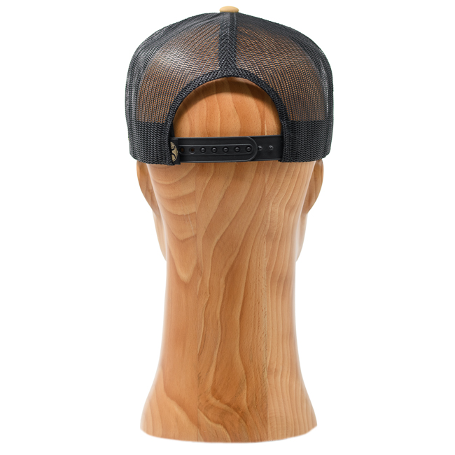 BROWN NO SNIVELING TRUCKER HAT
