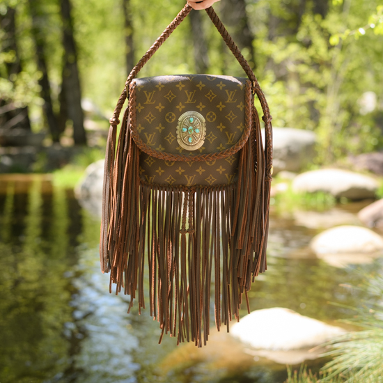 ELLA BAG IN BLACK OSTRICH