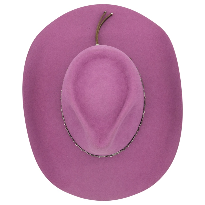 LILAC BEAVER BLEND HAT