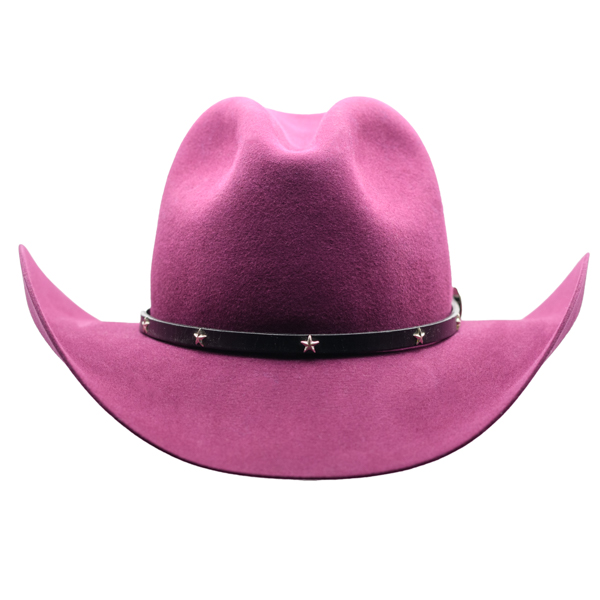 PLUM BEAVER BLEND HAT