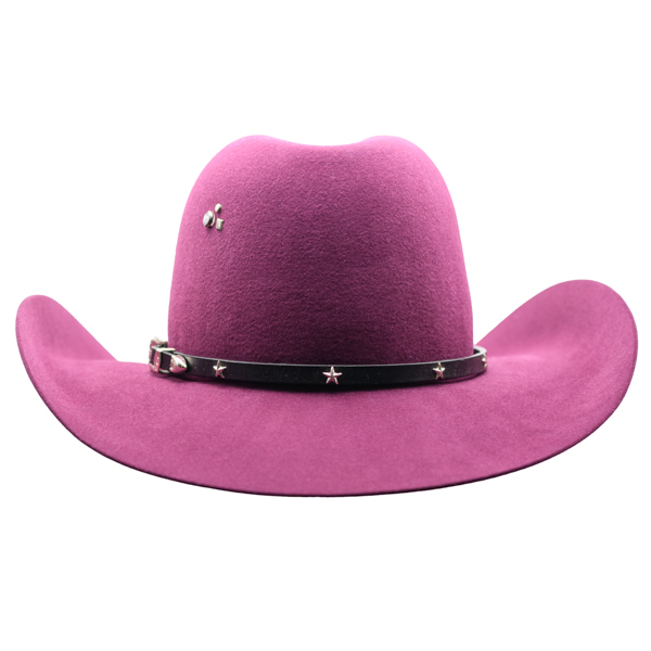 Buffalo Rainbows キャロムキュー PLUM BEAVER BLEND HAT