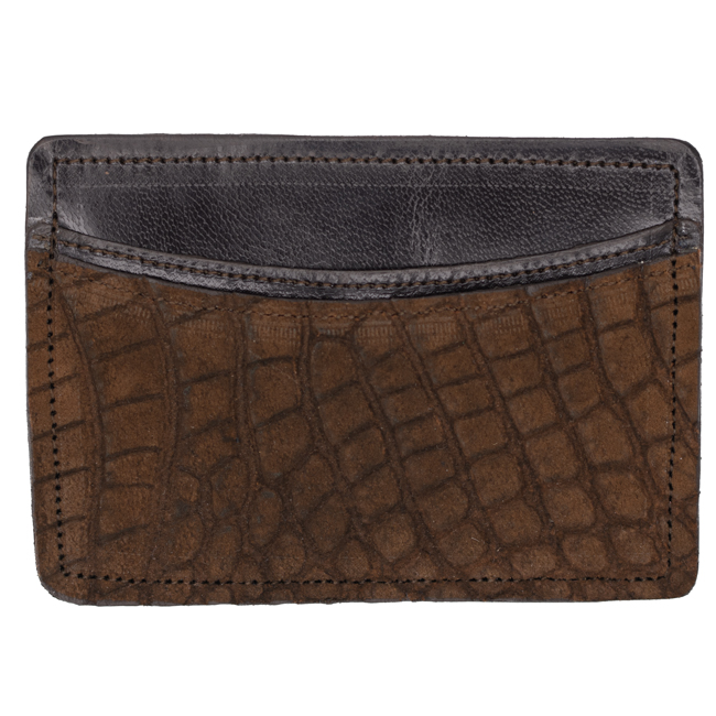 NILE CROCODILE CARD HOLDER