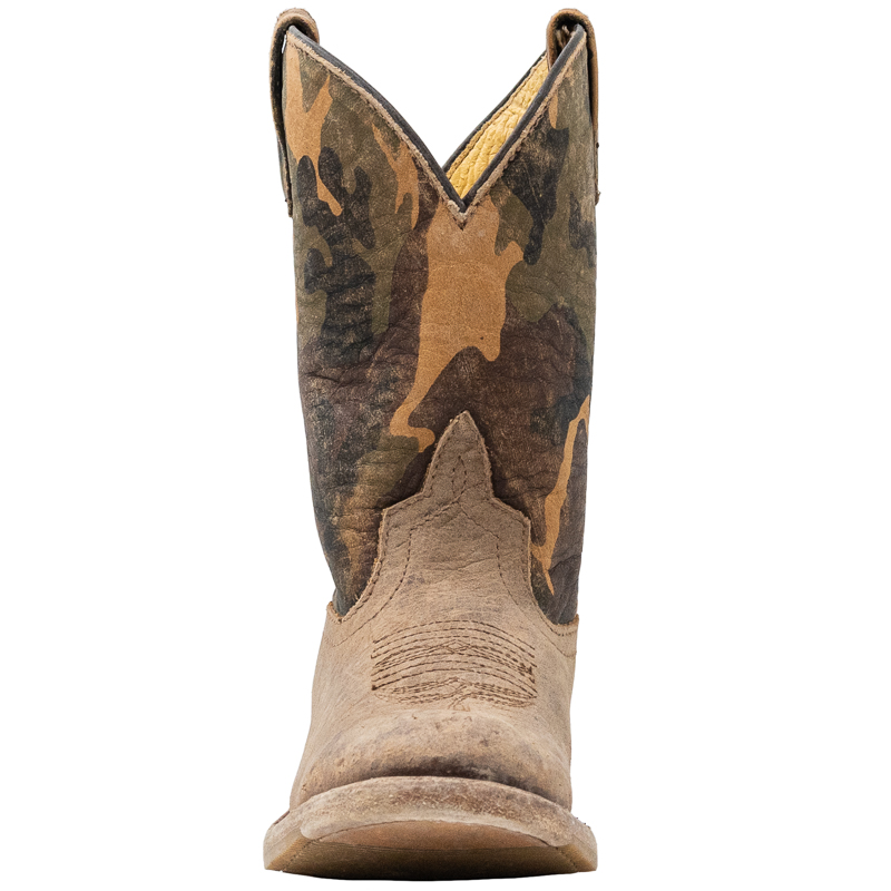 Camo square hot sale toe boots