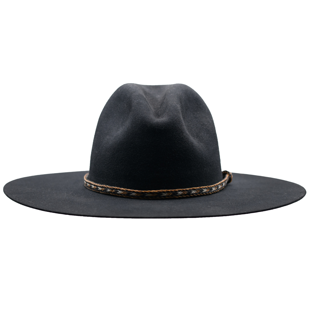 LAMPMAN CONCHOS BLACK HAT BAND