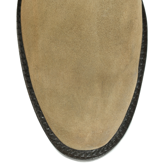 KEMO SABE GRIT PIC VERDE GOAT SUEDE ROPER