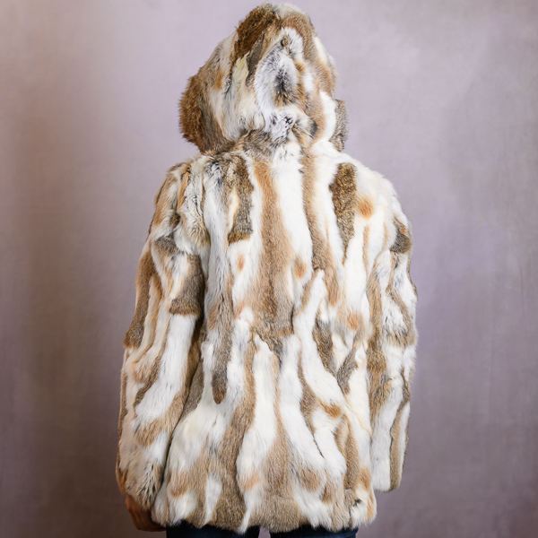 RABBIT HOODED JACKET