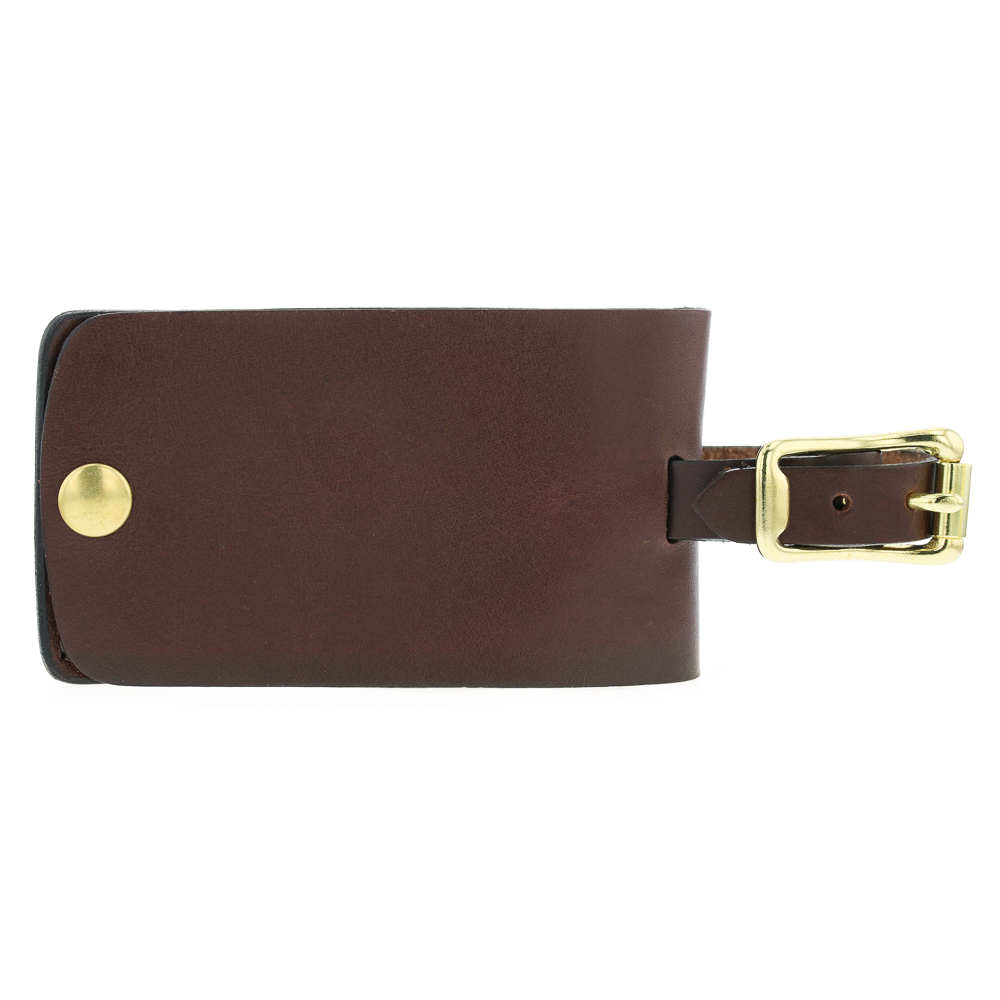 LEATHER LUGGAGE TAG