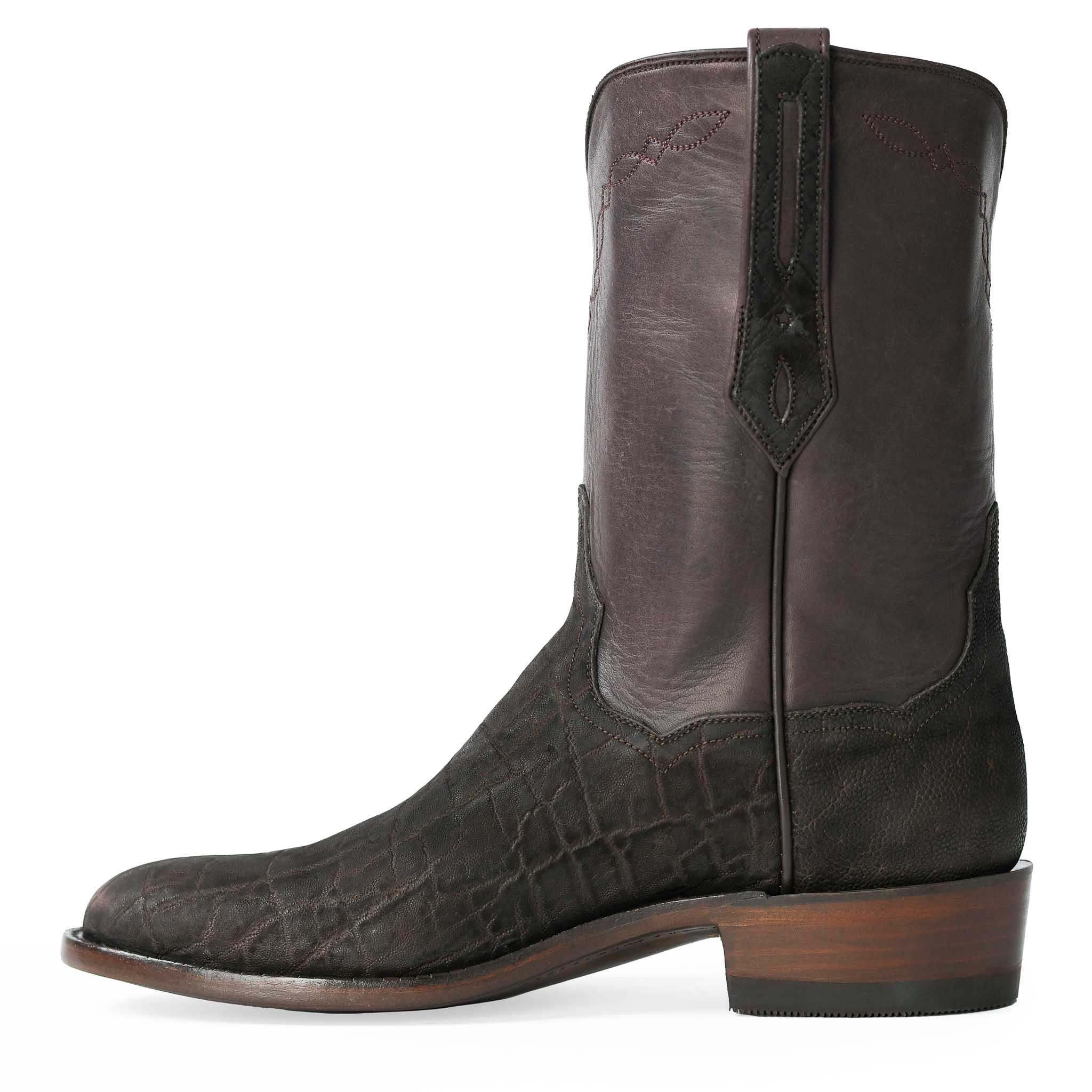 KEMO SABE GRIT CHOCOLATE ELEPHANT SUEDE ROPER