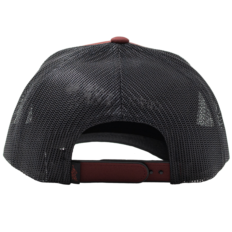 BURGUNDY TRUCKER HAT