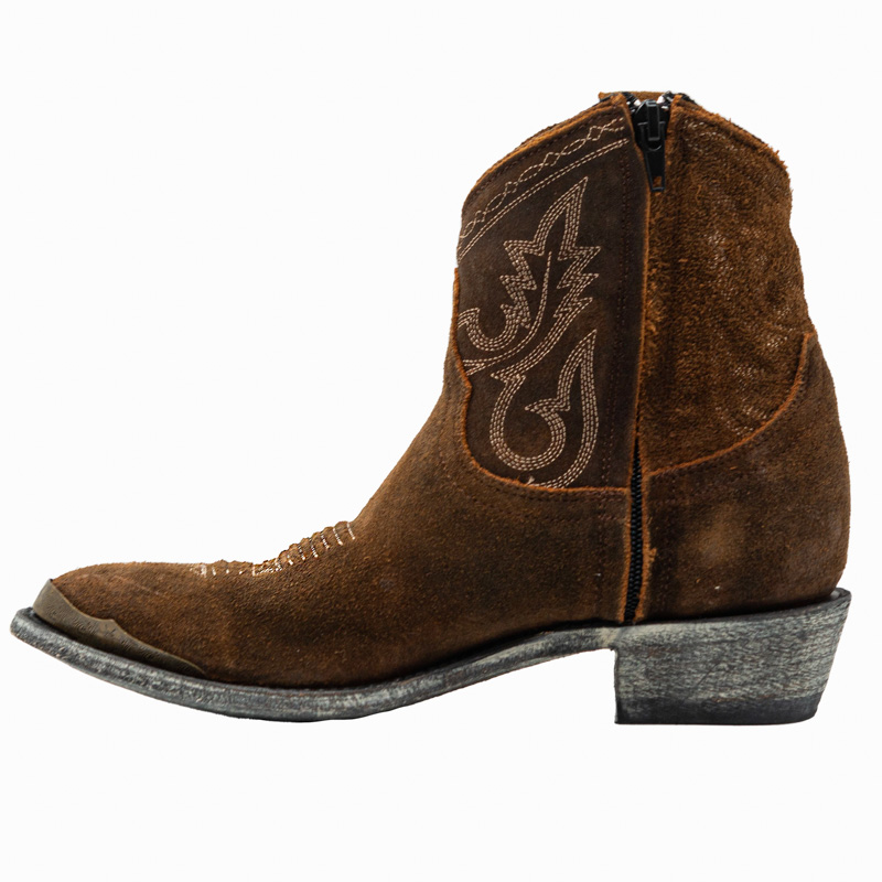OLD GRINGO スエード　 ウエスタンレディース　6 2/1 23.5 OLD GRINGO TAN SUEDE SHORTY