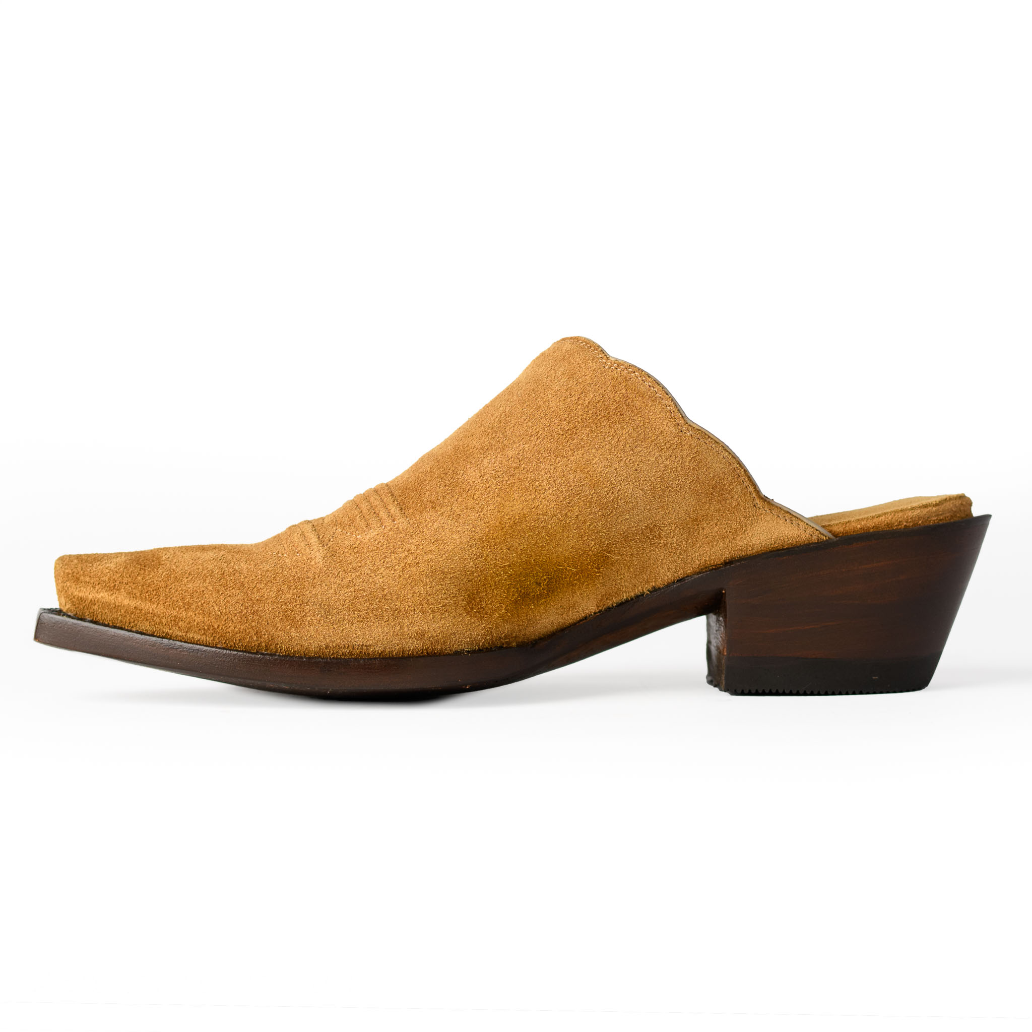  GRAND COURT MULE Warm Sand（23.5） KEMO SABE GRIT BLACK SUEDE MULE LISA