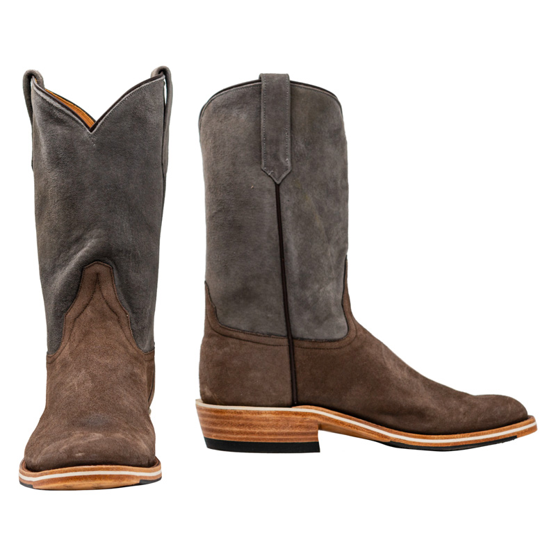 RIOS OF MERCEDES CHOCOLATE SUEDE BOOTS