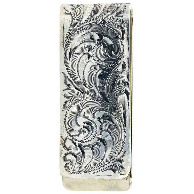 VOGT マネークリップ　ウェスタン　シルバー The Vogt Classic Money Clip – Vogt Silversmiths