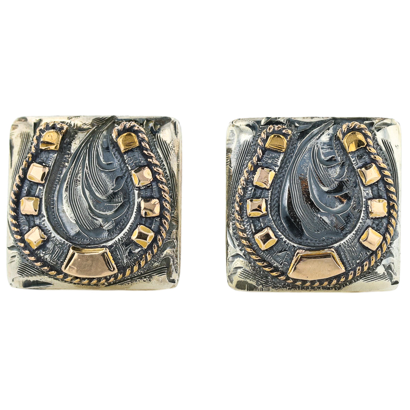 HORSESHOE CUFFLINKS