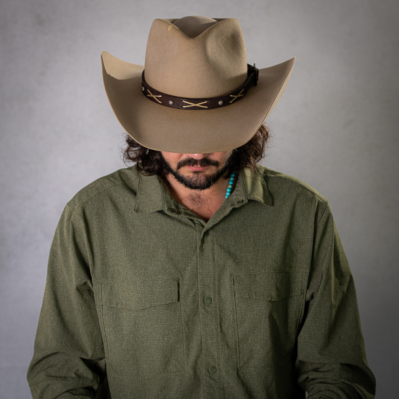 SAHARA BEAVER BLEND HAT