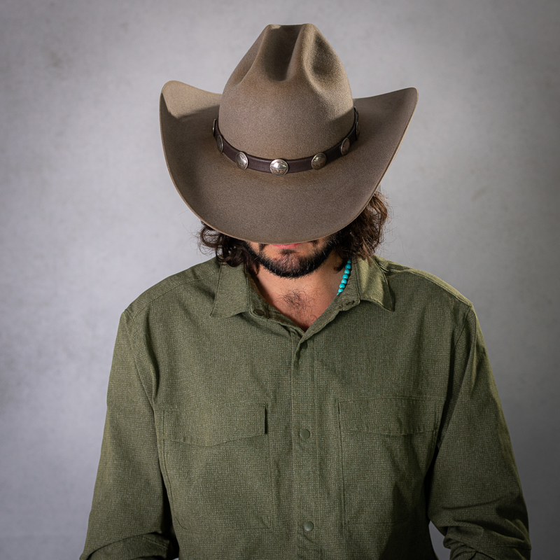 NATURAL BEAVER BLEND HAT