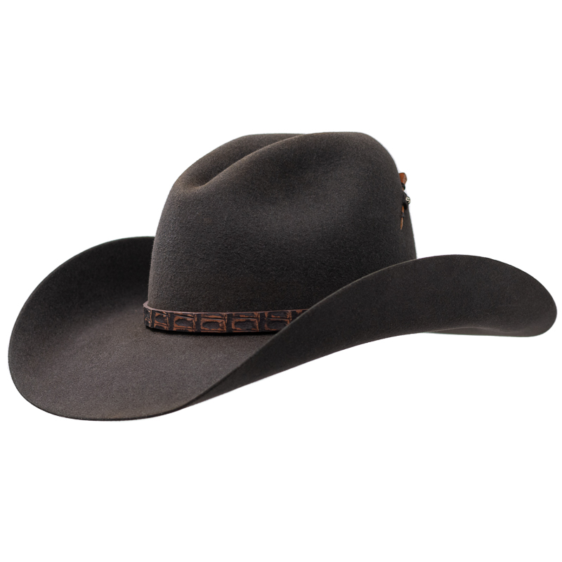 CHARCOAL BEAVER BLEND HAT