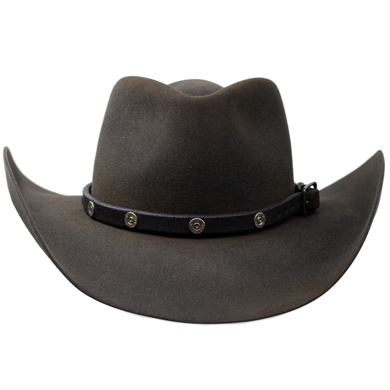 CHARCOAL BEAVER BLEND HAT