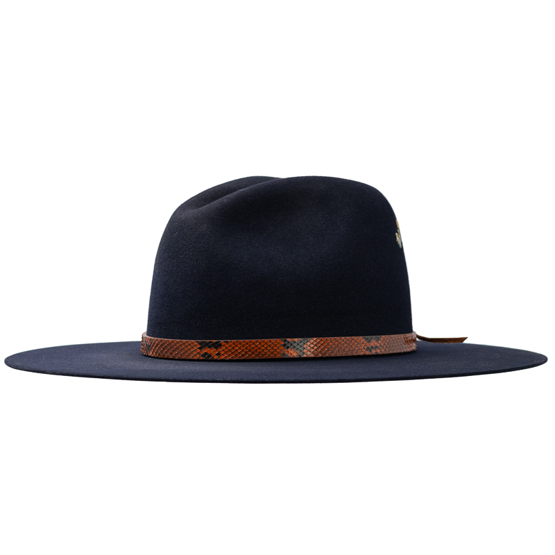 NAVY BEAVER BLEND HAT