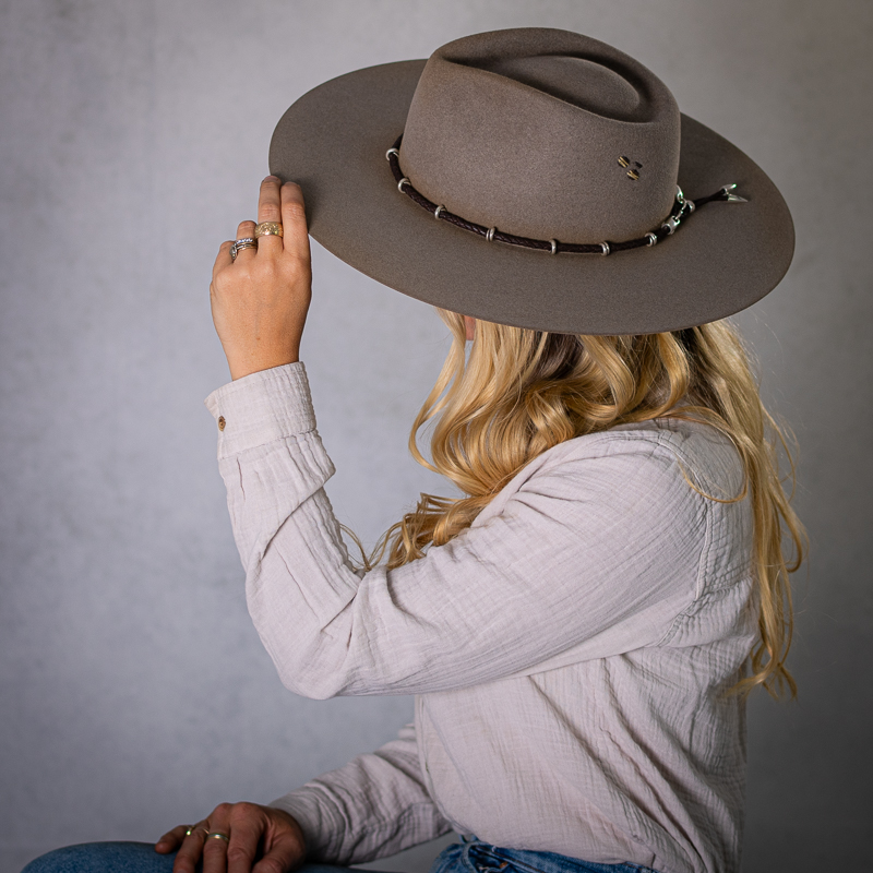 NATURAL BEAVER BLEND HAT NATURAL BEAVER BLEND HAT