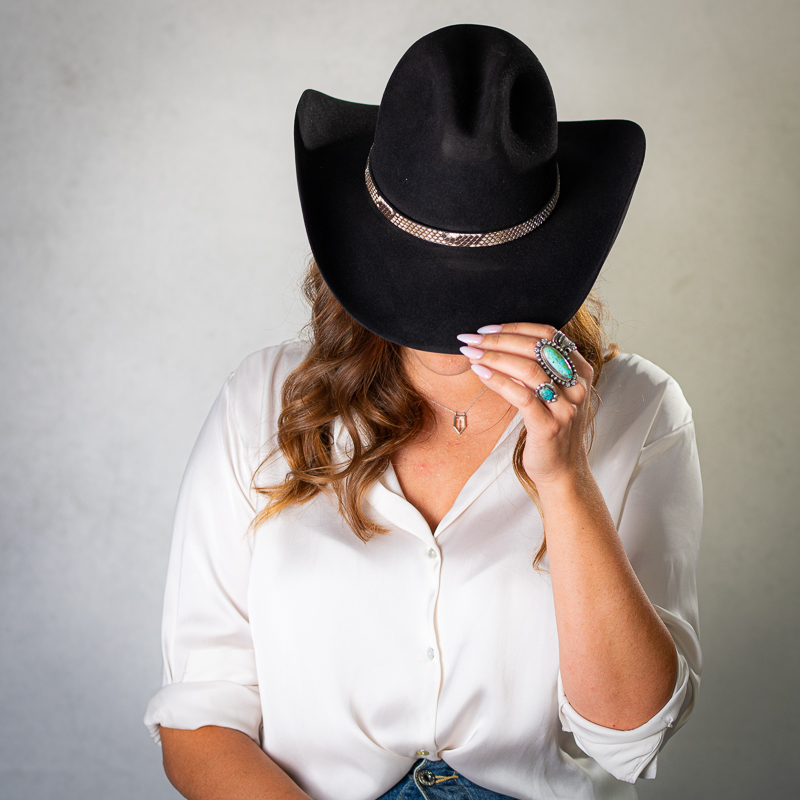 Rebel Bunny Cowboy Duck Hat
