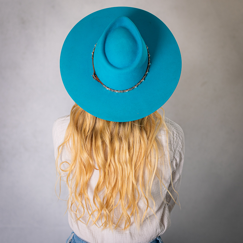 Towelling Safari Sun Hat in Turquoise – Get Crooked