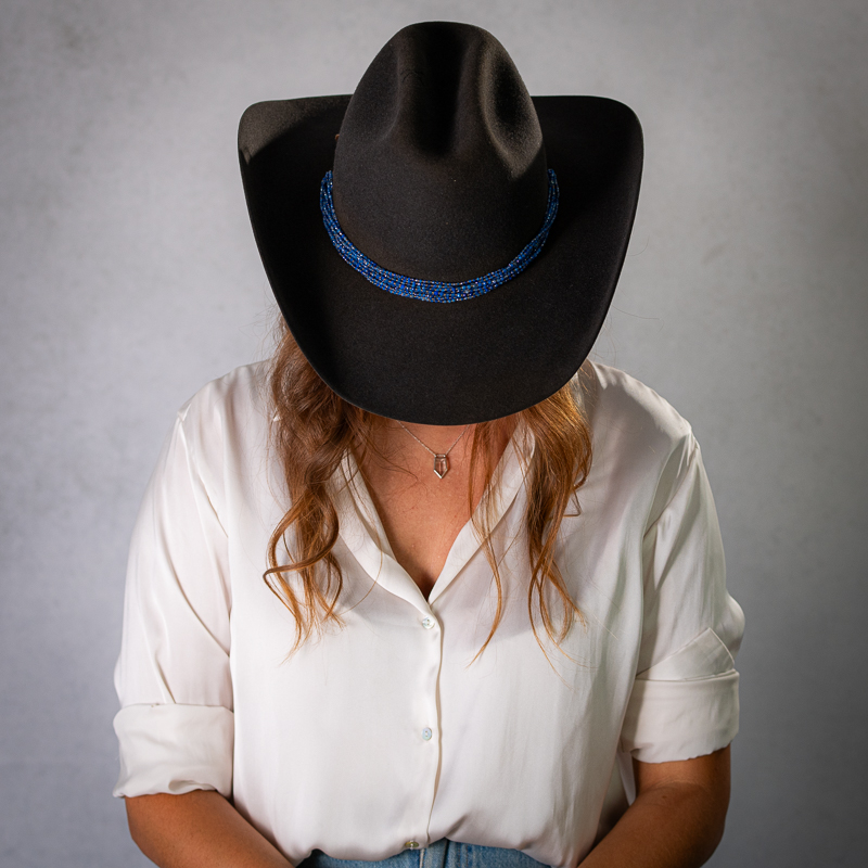 CHARCOAL BEAVER BLEND HAT