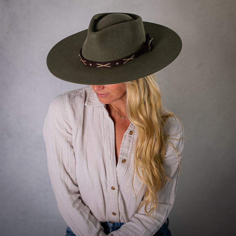MILITARY BEAVER BLEND HAT