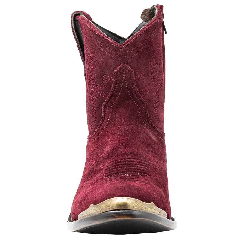 Wine colored outlet cowboy boots