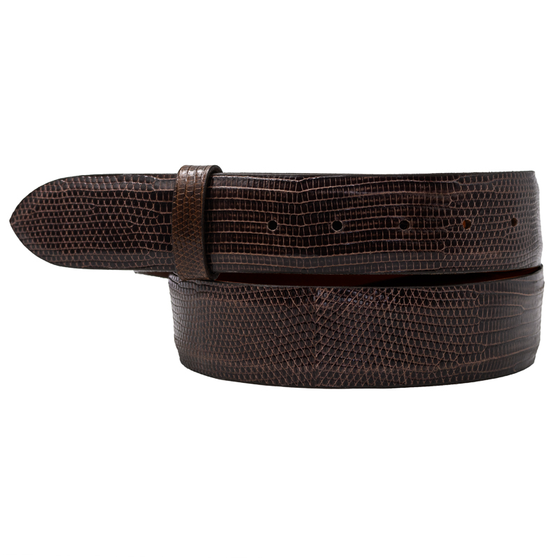 Mens top lizard belts