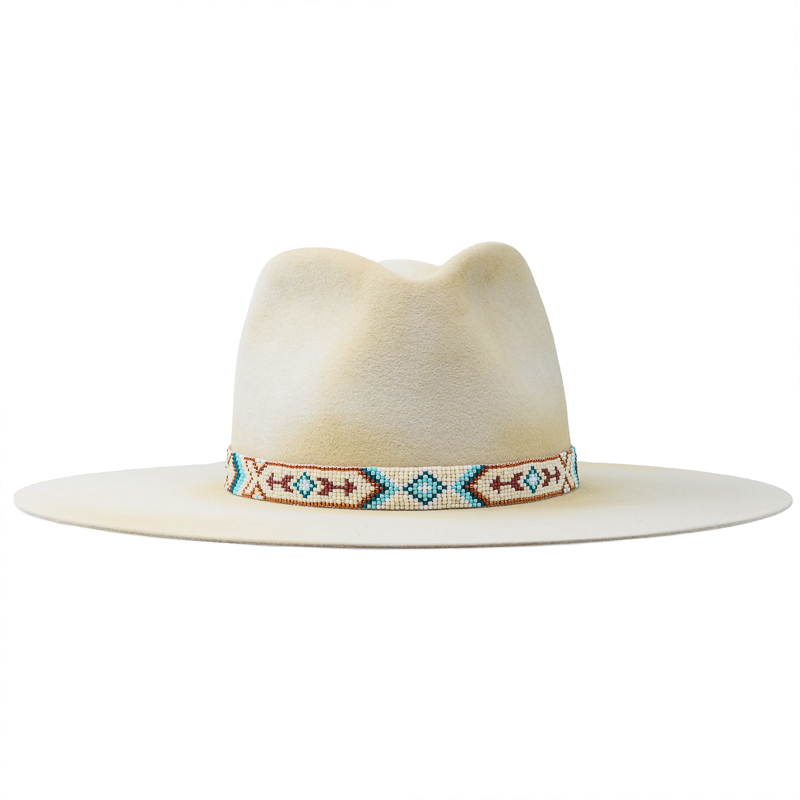 TURQUOISE ARROW WOVEN HAT BAND display picture 1