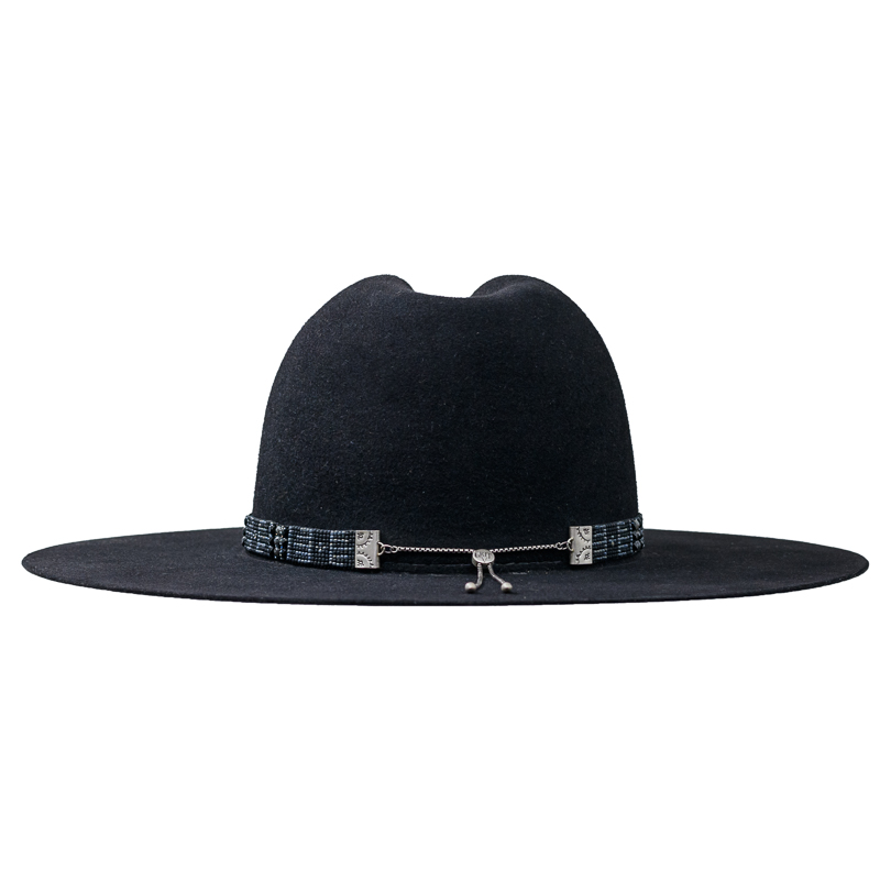 BLACK WOVEN HAT BAND display picture 2