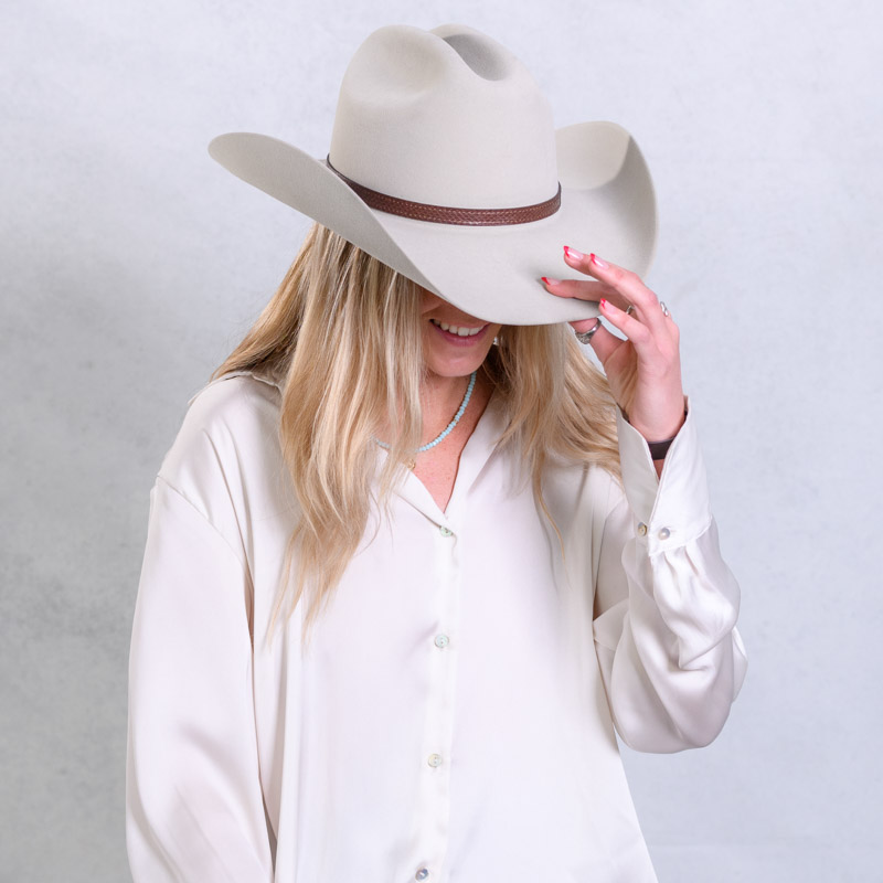 Stetson The Cattleman Wool Felt Cowboy Hat - Classic 4" Brim, Made In USA, 3X Premium Felt